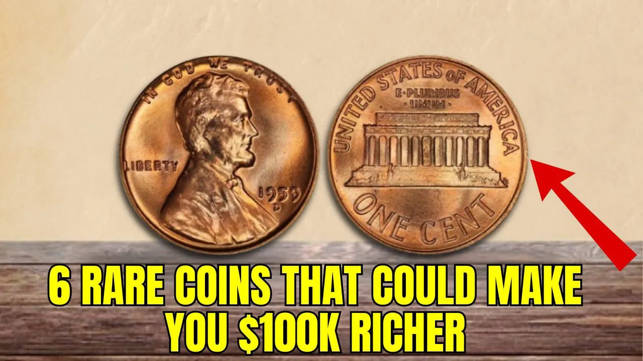 6 Rare Coins That Could Make You $100K Richer