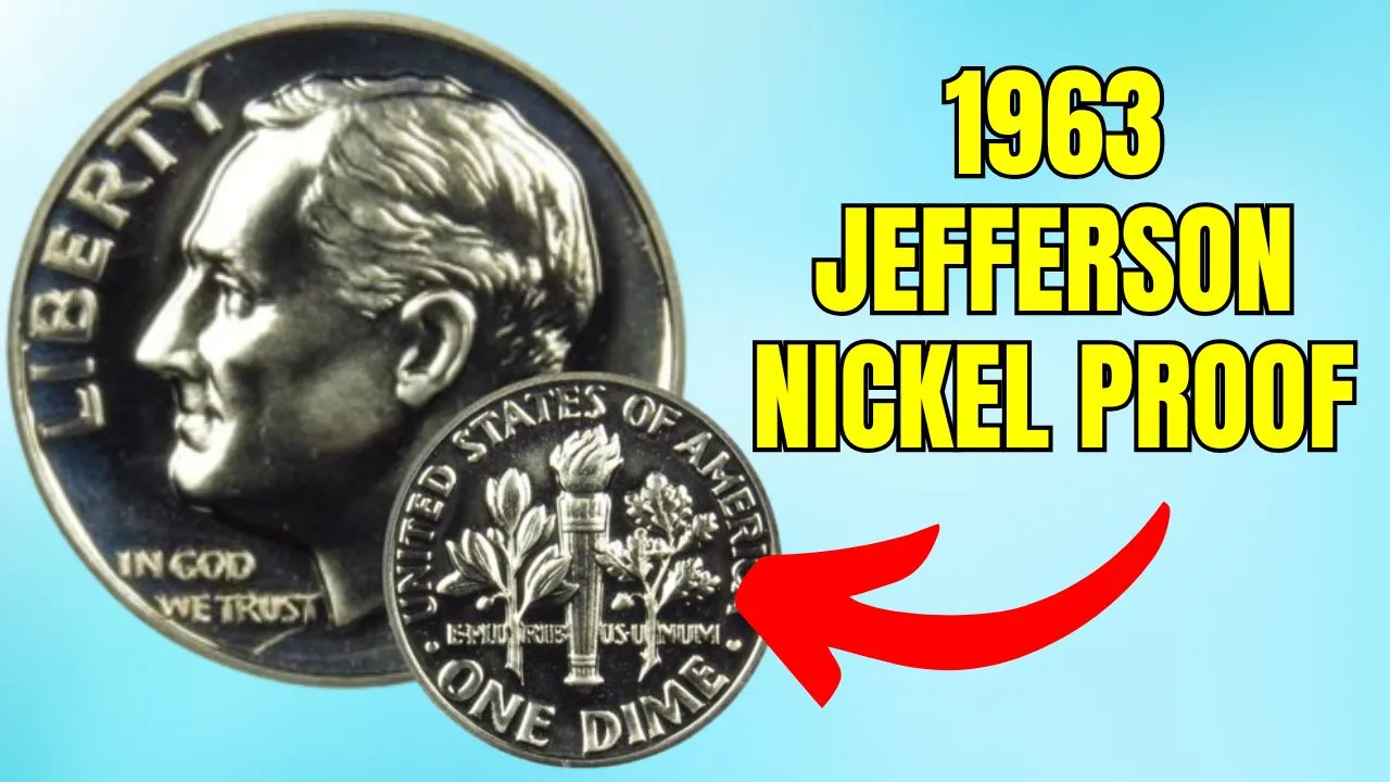 1963 Jefferson Nickel Proof