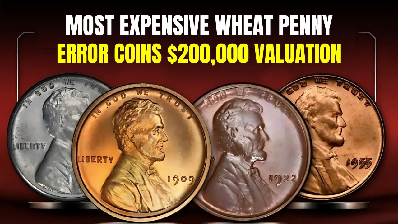 Most Expensive Wheat Penny Error Coins